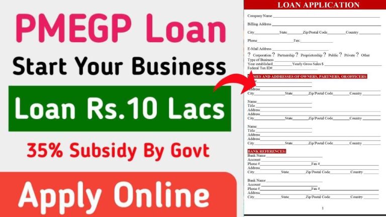 PMEGP Loan